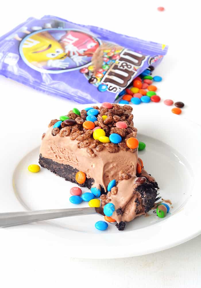 Crunchy Chocolate Milkshake Ice Cream Cake