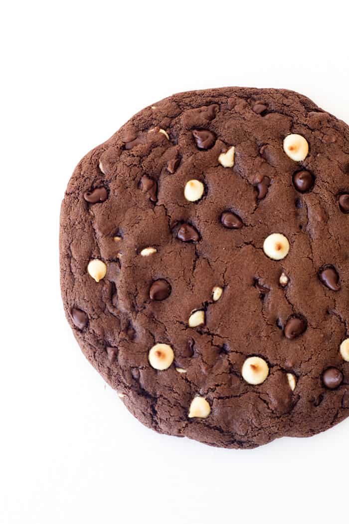 Giant Triple Chocolate Cookie