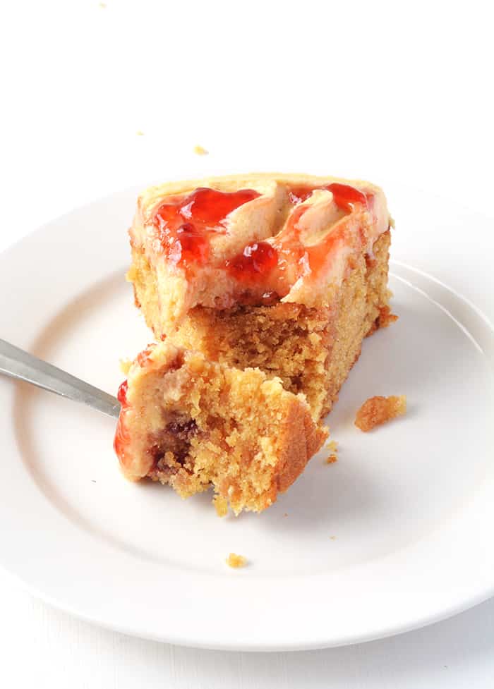 Peanut Butter and Jelly Cake