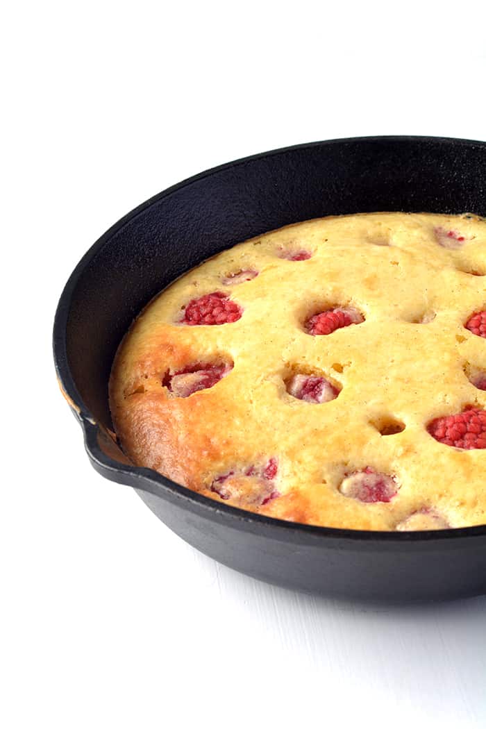 Raspberry Skillet Pancake